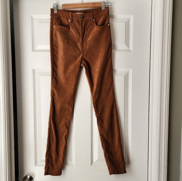 Good American Good waist faux suede pants - Picture 2 of 10